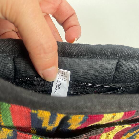 UPAVIM Crafts Guatemalan Crossbody Purse Southwestern Flap Top New Handmade - Picture 9 of 12